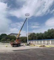 实力生产 升降式高杆灯 广场高速道路高杆投光灯